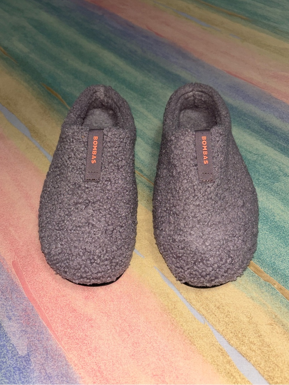 Bombas Women's Sunday Slipper Sherpa Fleece In Dusty Purple size 8